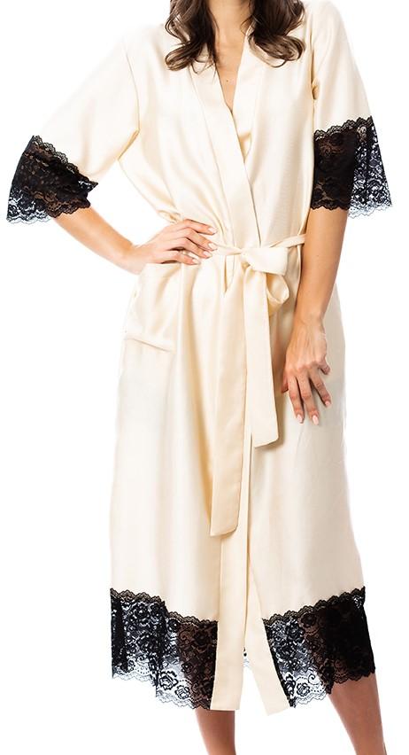 womens long robe, beautiful weddingdress, lingerie from ZIGZAG FACTORY