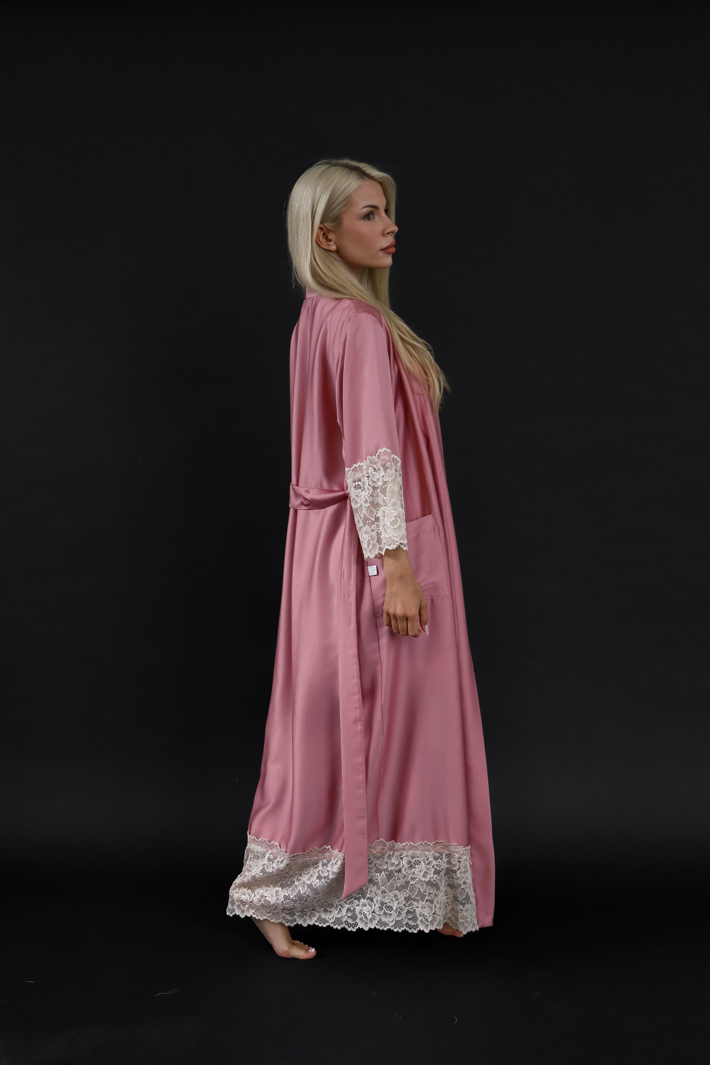 Sieviešu garais halāts: ROSA & LATTE  Long