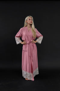 Sieviešu garais halāts: ROSA & LATTE  Long