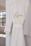 Sieviešu halāts: WHITE Kimono "LĪGAVA"