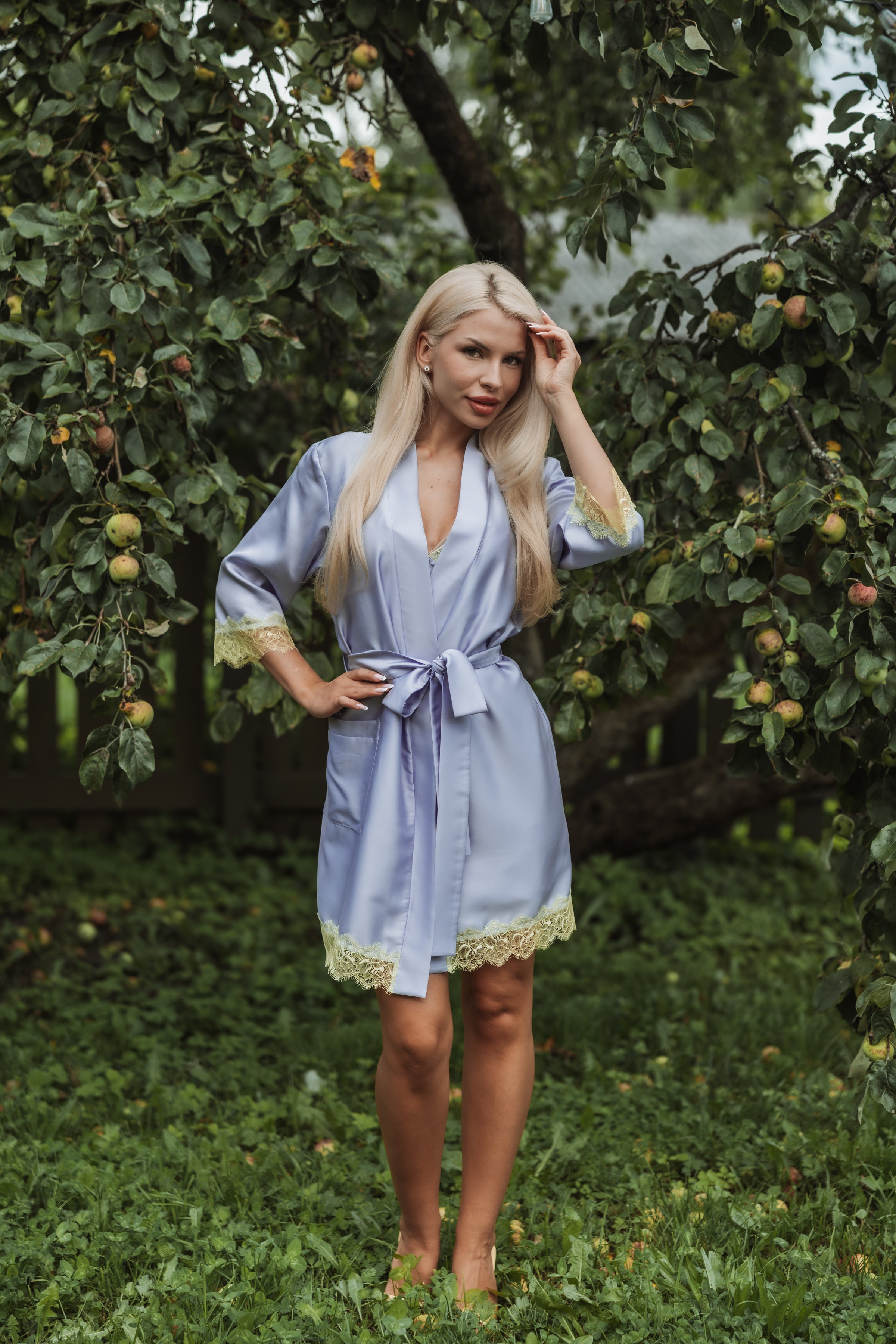 Naktsveļas komplekts:  BLUE & LIME