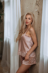 Women's pajama: SOFT PINK & PINK