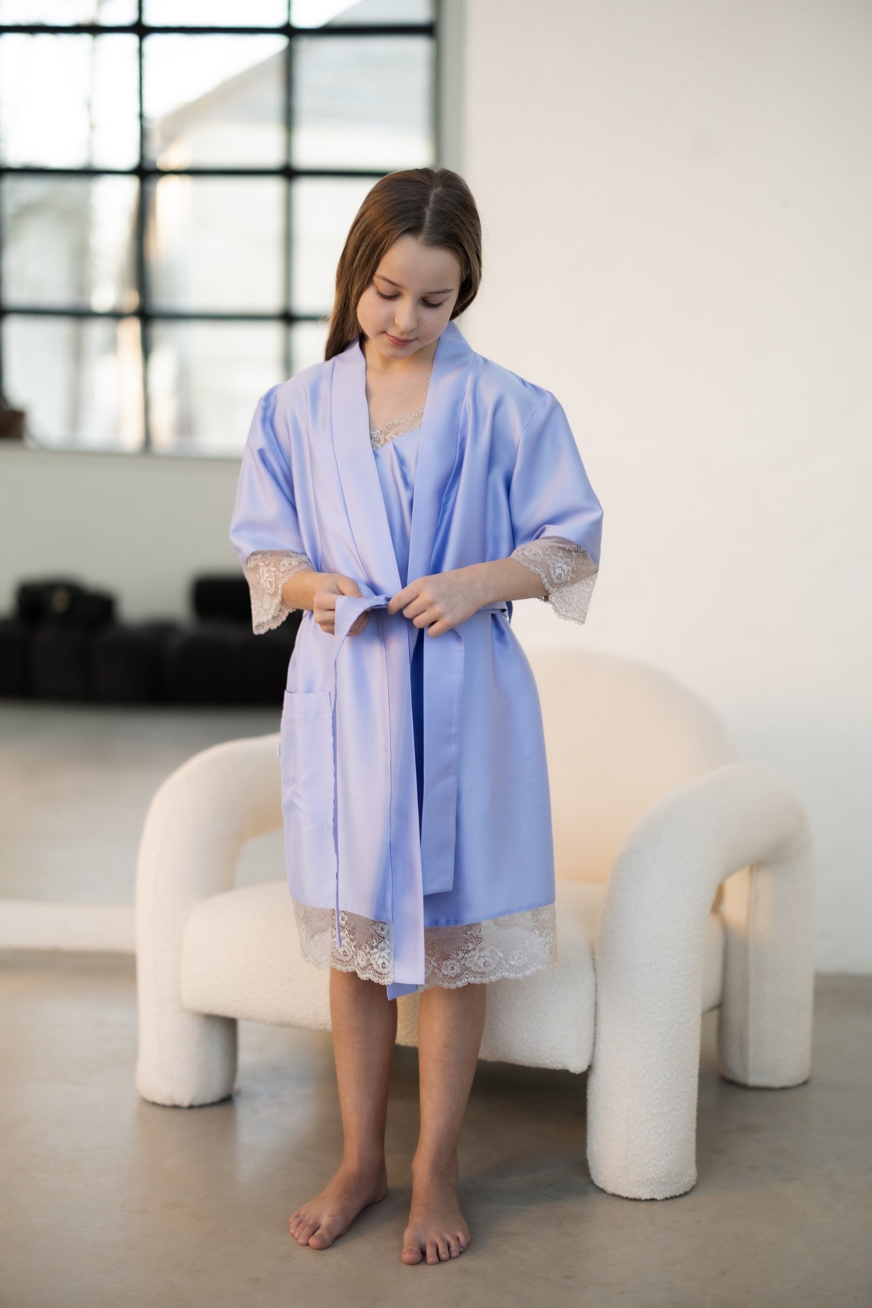 Komplekts bērniem "BLUE & LATTE"