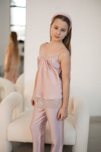 Bērnu pidžama: : : SOFT PINK & LATTE Long