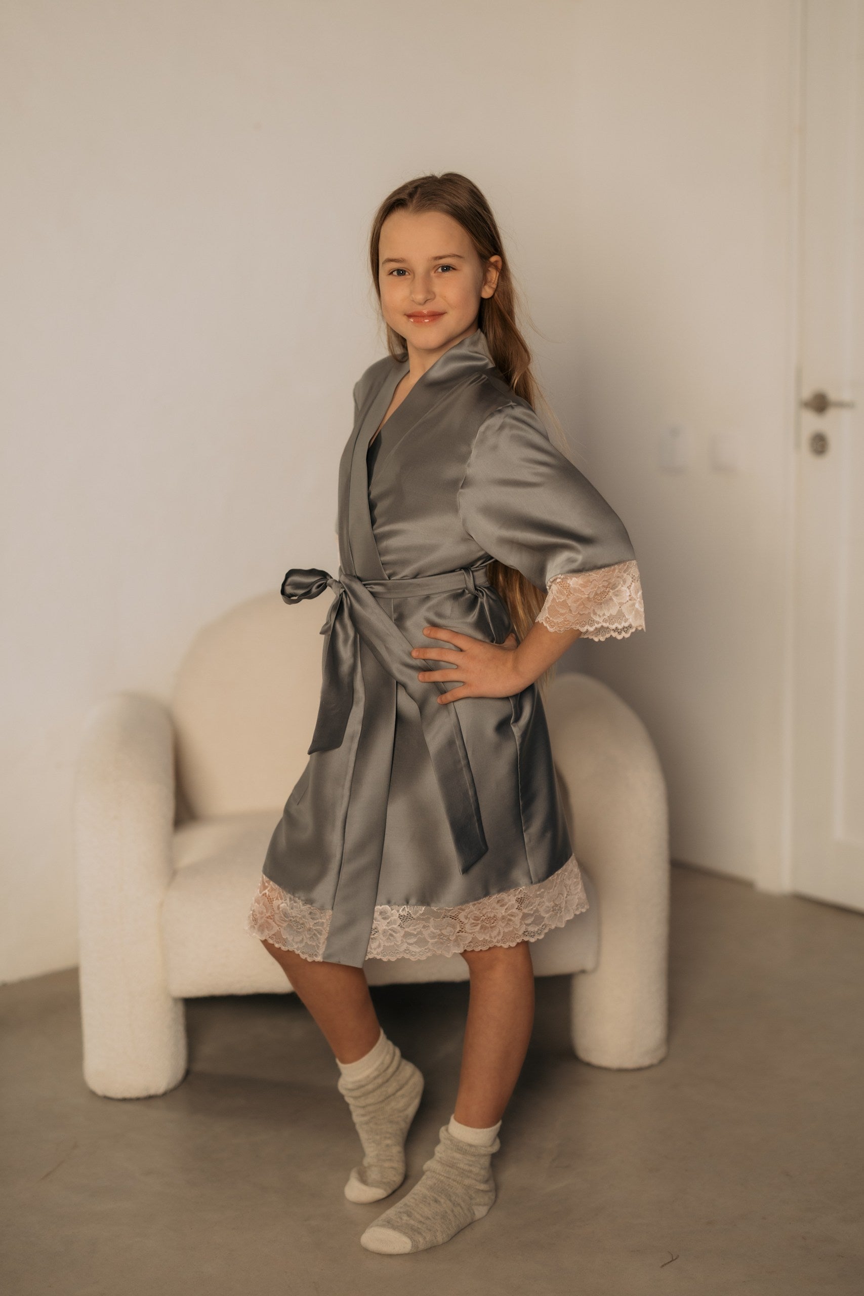 Bērnu halāts "GREY&amp;CHAMPANGE"