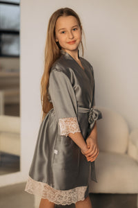 Bērnu halāts "GREY&amp;CHAMPANGE"