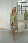 Nightwear robe set: GREEN & GRAY Roll"