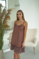 Women's nightgown "BROWN&BROWN_roll"