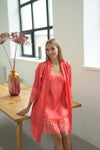 Nightwear robe set: RED & RED Roll