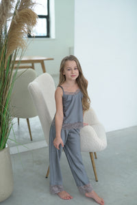 Kids pajama "GRAY&GRAY_LONG"