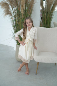 Kids robe: CHAMPAGNE & CHAMPAGNE