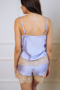 Sieviešu pidžama: BLUE & CHAMPANGE