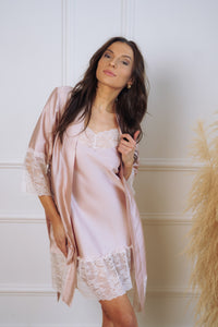 Naktsveļas komplekts:  SOFT PINK & LIGHT ROSA Roll