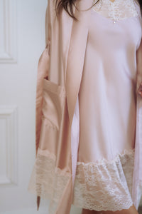 Naktsveļas komplekts:  SOFT PINK & LIGHT ROSA Roll