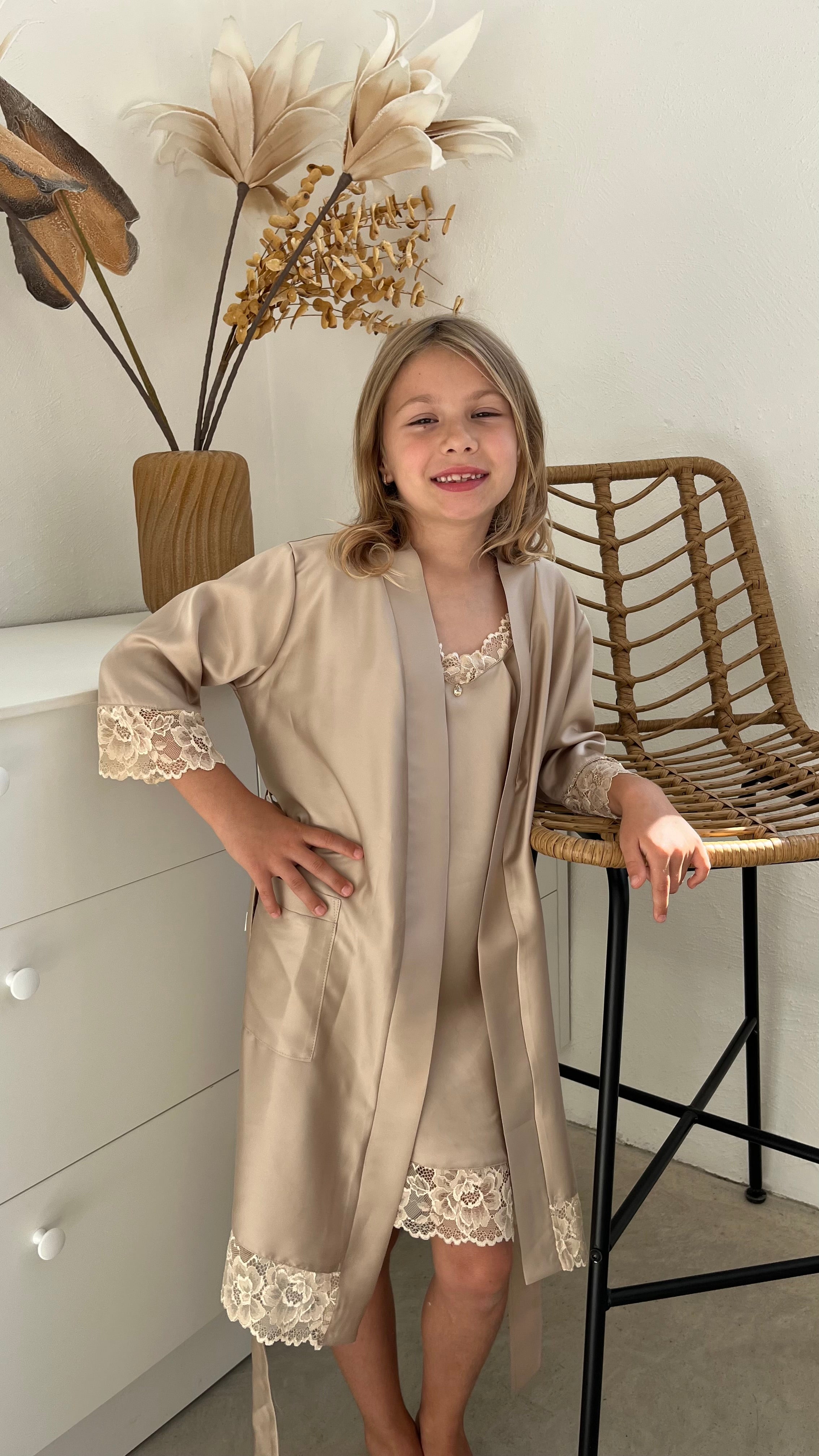 Kids set: LATTE& CHAMPAGNE – ZIGZAG FACTORY