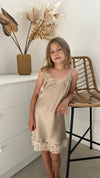 Kids nightdres "LATTE&CHAMPANGE"