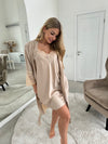 Nightwear robe set: LATTE & CHAMPANGE 2