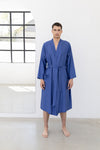 Mens robe: "BLUE"