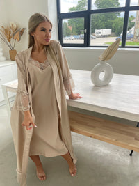 Nightwear robe set: LATTE & LATTE Long