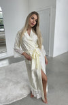 Women's long robe: CHAMPAGNE Long