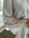 Sieviešu halāts: WHITE & WHITE Roll