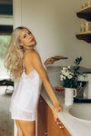 Women's pajama: LIORA (white&white)
