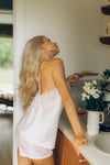 Women's pajama: LIORA (white&white)