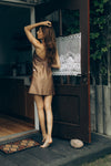 Women's nightgown: DIVA (brown&brown)