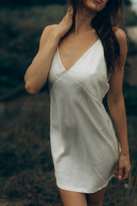 Women's nightgown: ALLURE (champange&champange)