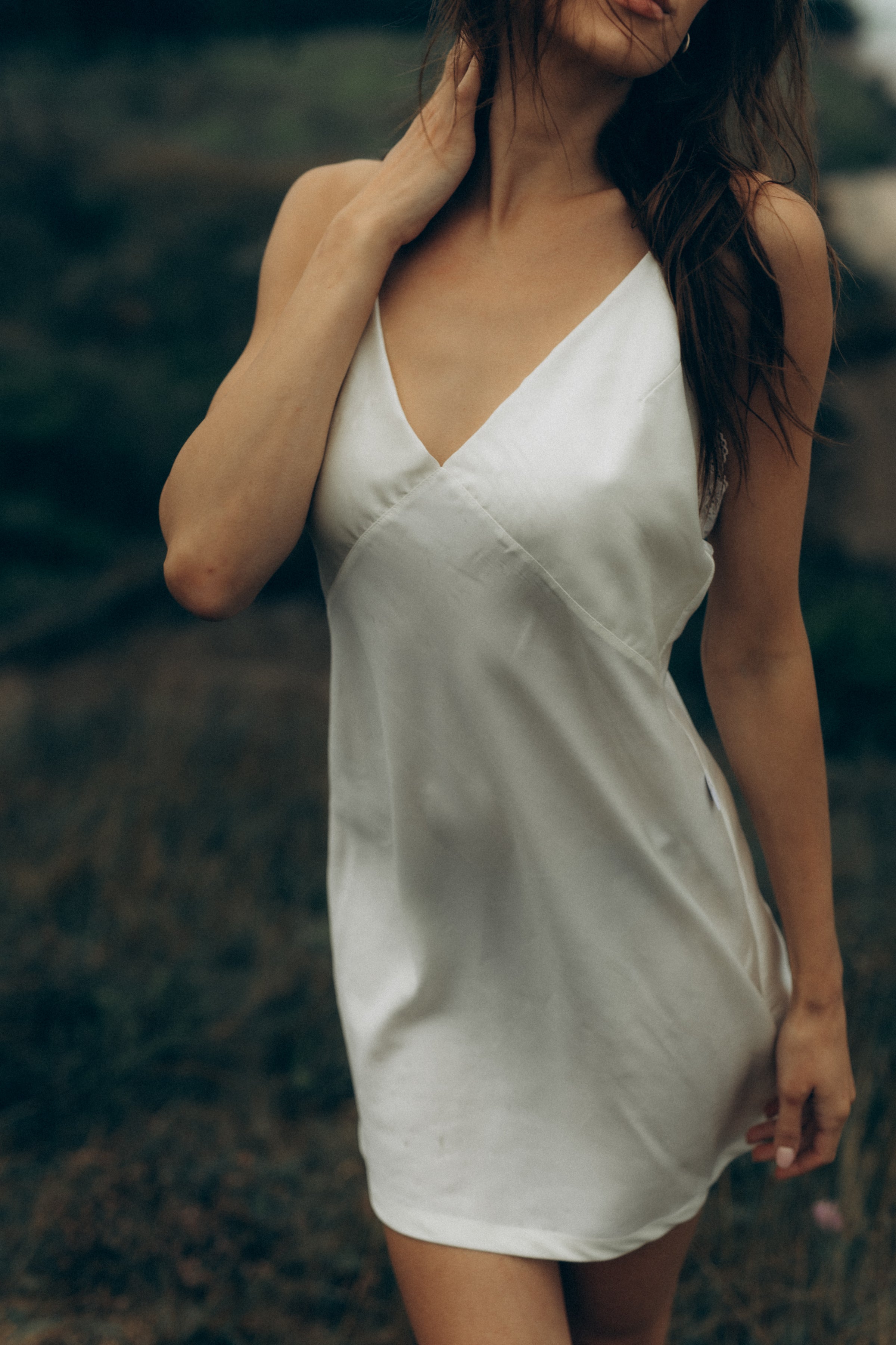 Women's nightgown: ALLURE (champange&champange)