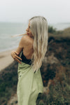 Women's nightgown: REVIERIE (green&black)