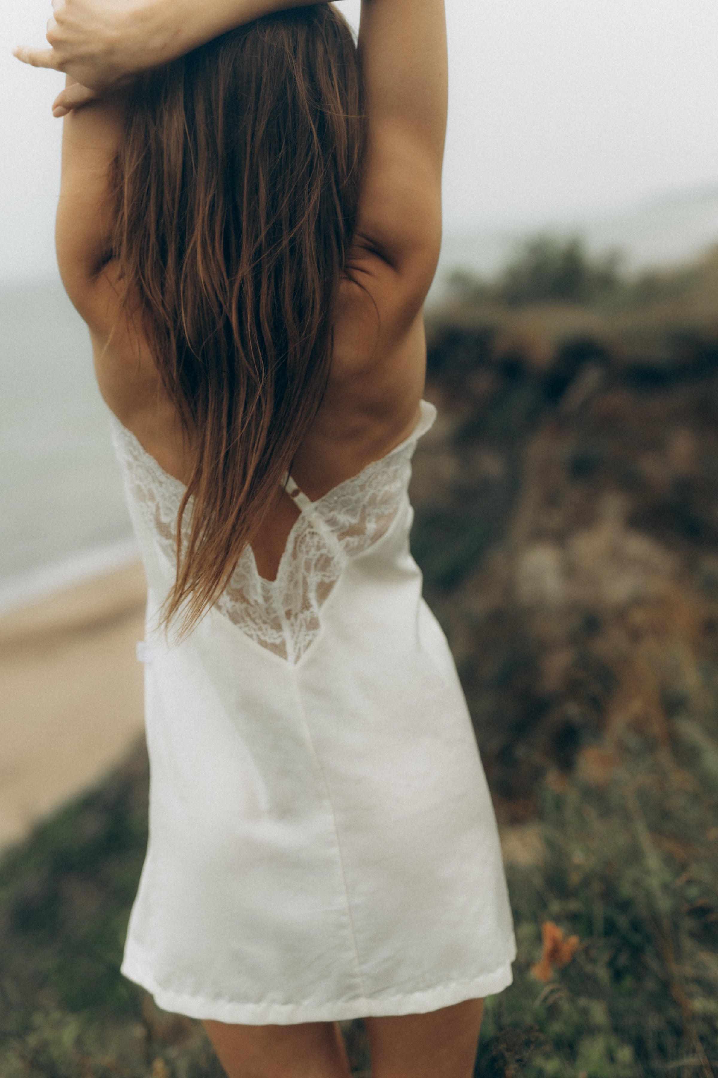 Women's nightgown: ALLURE (champange&champange)