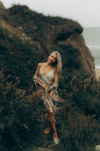 Nightwear robe set: NOLANI (latte&latte)