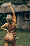 Women's pajama: NOELLE (brown&brown)