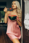 Women's nightgown: FLEUR (pink&pink)