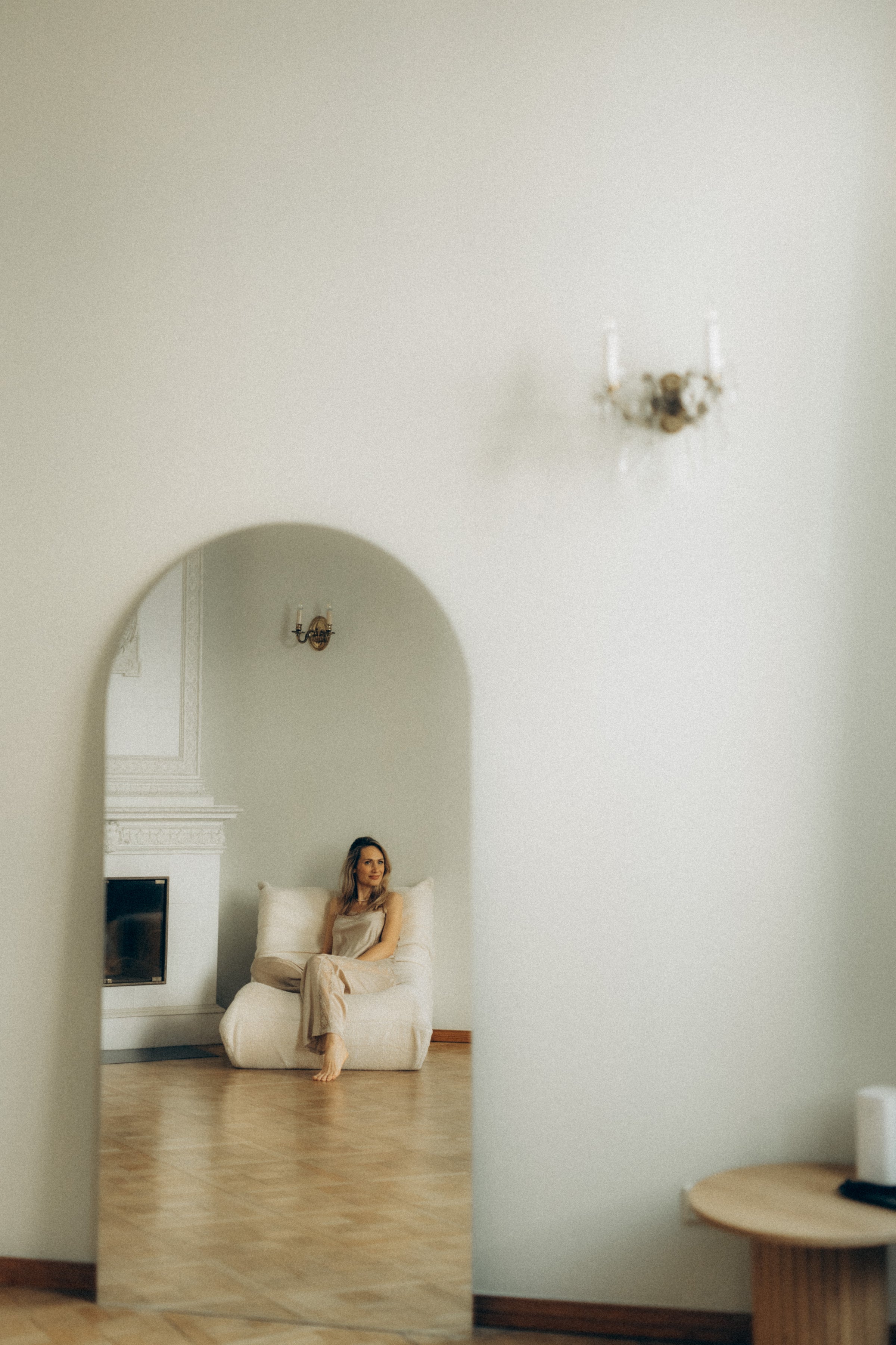 Women's long-pajama: LATTE & LATTE