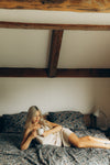 Women's nightgown: COLETTE (latte&latte)
