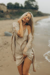 Nightwear robe set: NOLANI (latte&latte)