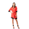 Nightwear robe set: RED & BLACK